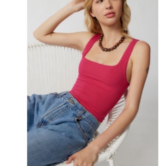 Tops - Urban outfitters fuschia tank top